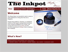 Tablet Screenshot of inkpotreviews.com